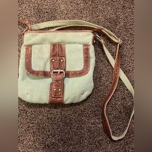 Teal/ green purse